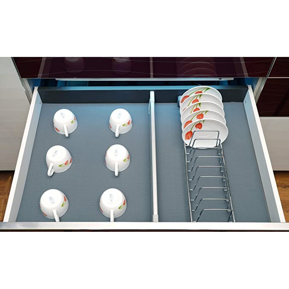 Tandem Cup & Saucers ABS Tray for Drawer Width 60CM